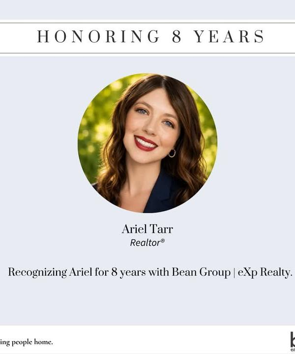 Thank you Ariel Tarr - Realtor for being part of the journey over the years and for the professional