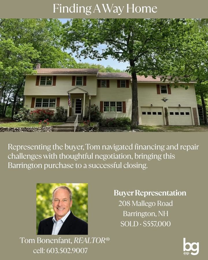 A new home and a new chapter in Barrington! 🏡

For this buyer, getting to closing took careful coor